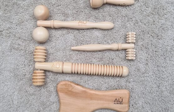 Kit Maderoterapia Facial 5  ALMABU