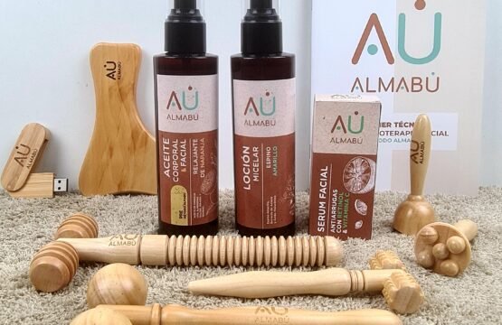 Kit Maderoterapia Facial 6 Automasaje ALMABU